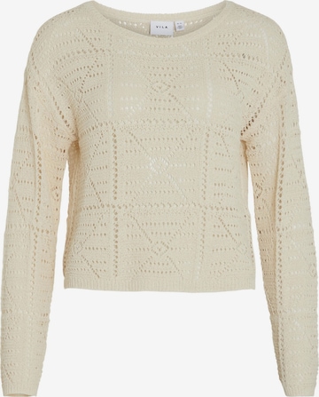 Pull-over VILA en beige : devant