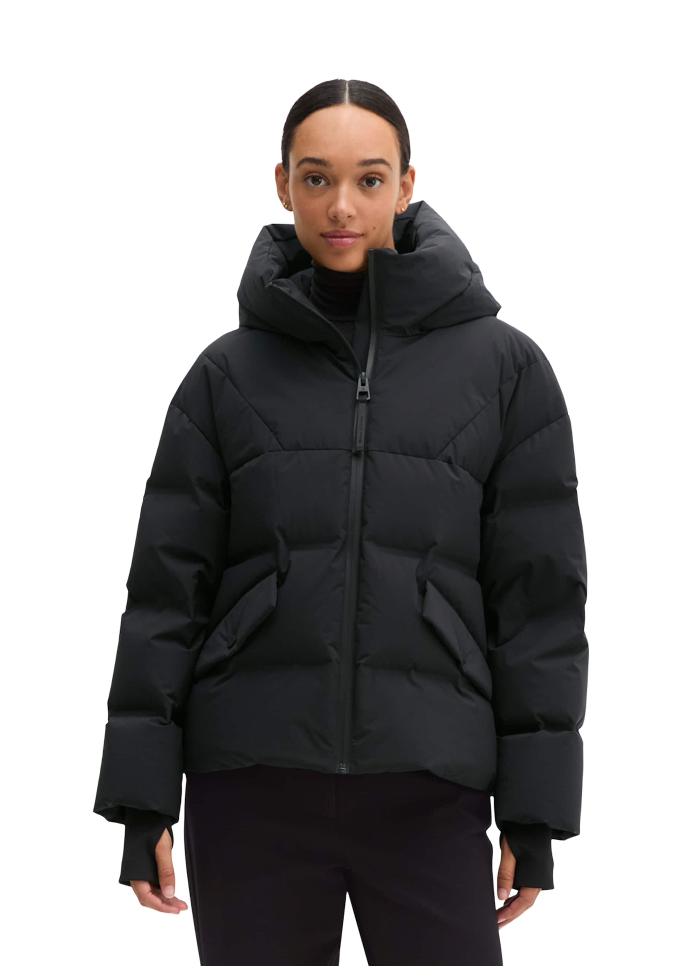 Marc O'Polo Weatherproof jacket in Black: front