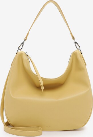 Emily & Noah Shoulder Bag 'RUE 09' in Yellow: front