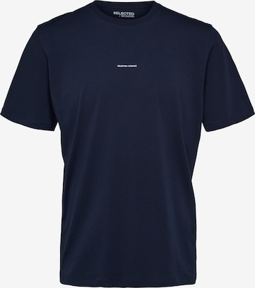 SELECTED HOMME T-Shirt 'ASPEN' in Blau: predná strana