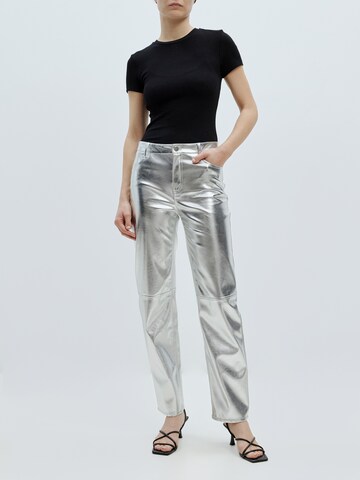 EDITED Regular Broek 'Oona' in Zilver