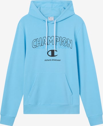 Champion Authentic Athletic Apparel Sweatshirt in Blue: front