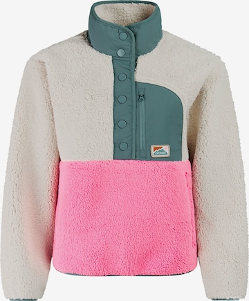 PROTEST Athletic Sweatshirt 'PRTBlizz' in Beige: front