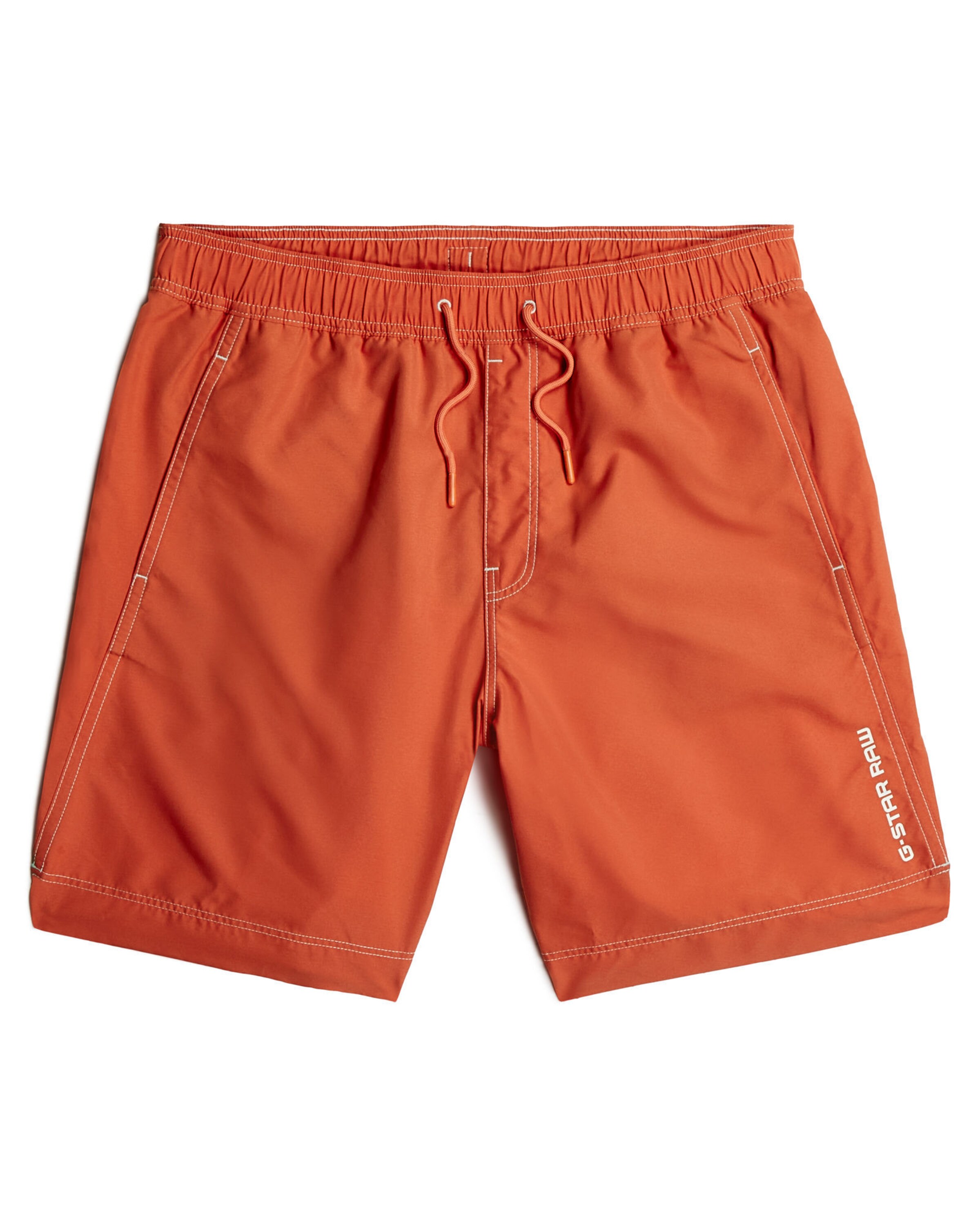 G-STAR Zwemshorts 'Long' in Rood: voorkant