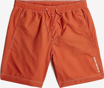 G-STAR Badeshorts 'Long' in Rot: Vorderseite