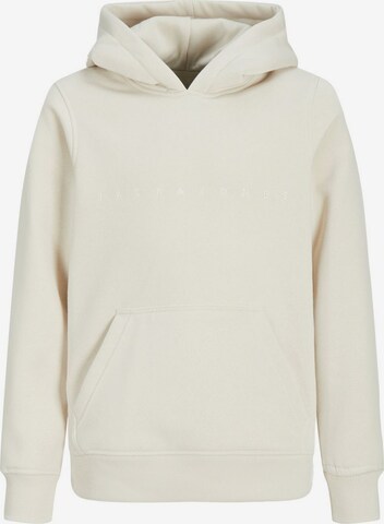 JACK & JONES Sweatshirt in White: front