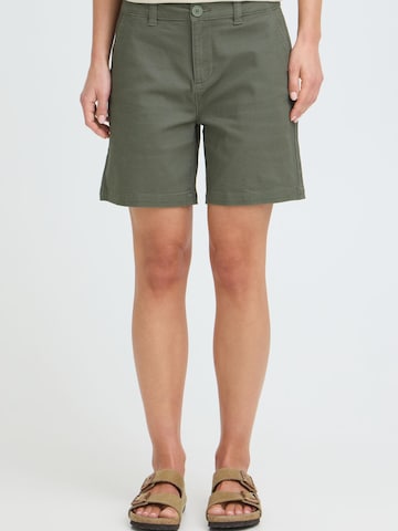 Regular Pantalon ' OXKvita ' Oxmo en vert : devant