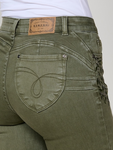 KOROSHI Regular Jeans in Groen