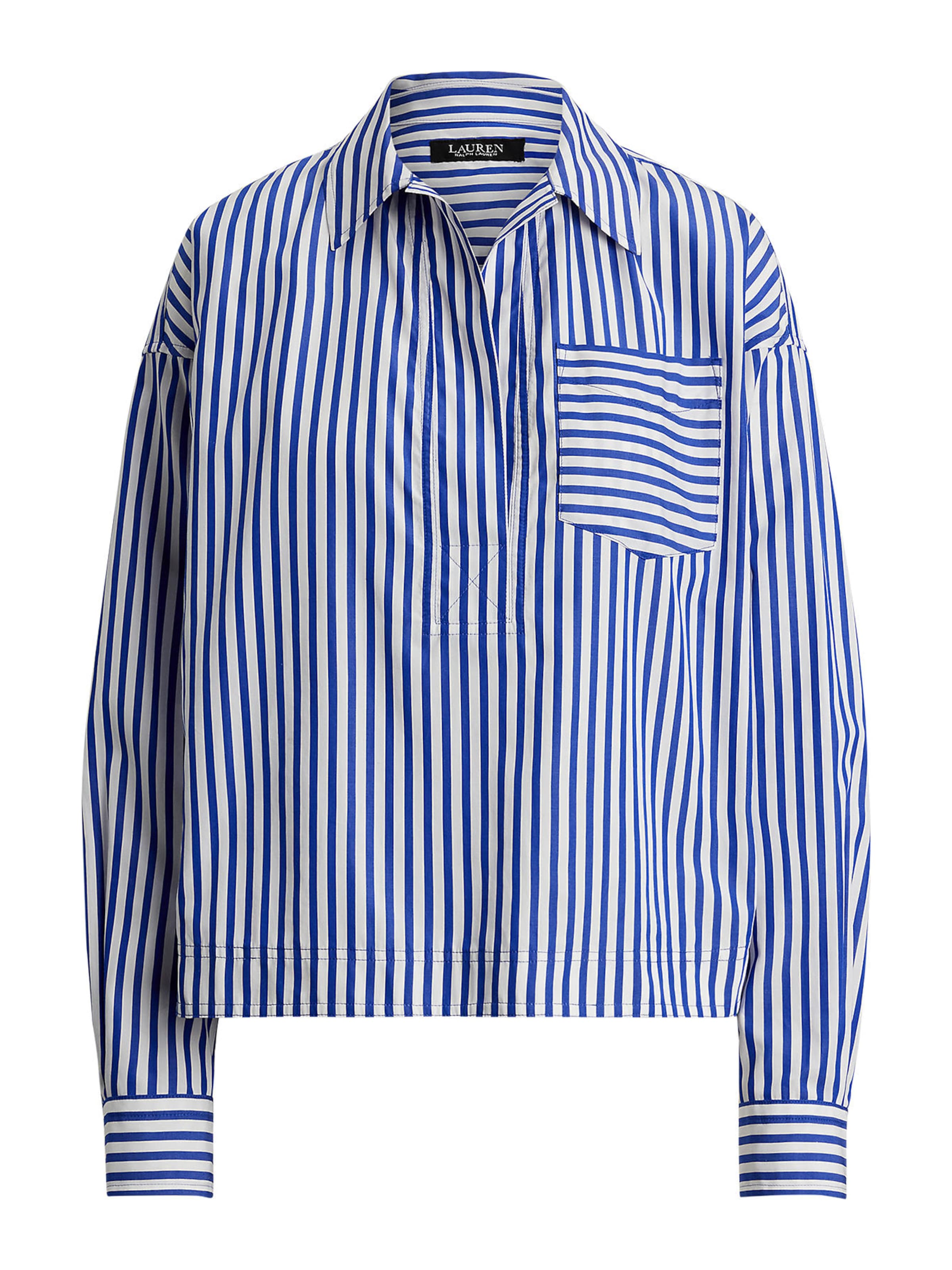 Lauren Ralph Lauren Блузка в Синий: спереди