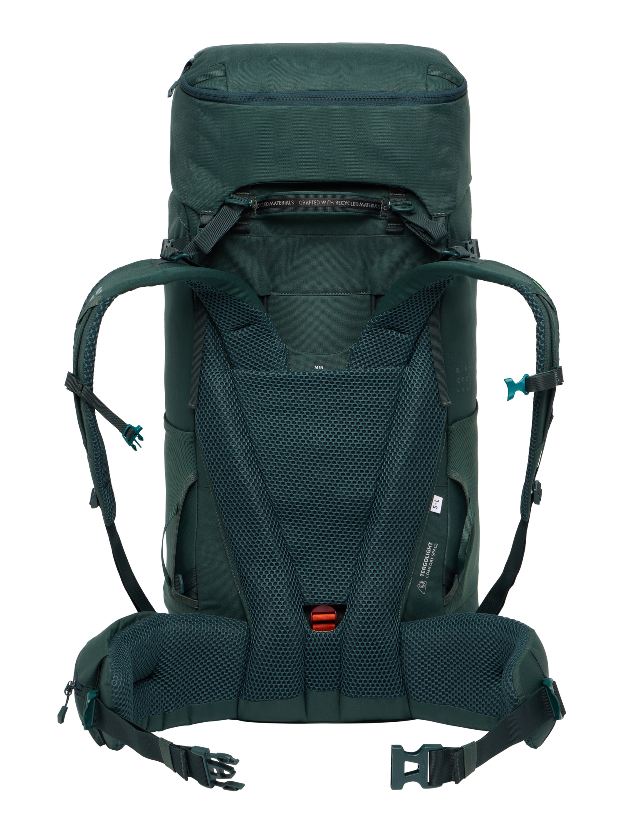 VAUDE Sportrugzak '50L ' Astrum EVO 60+10 ' in Groen