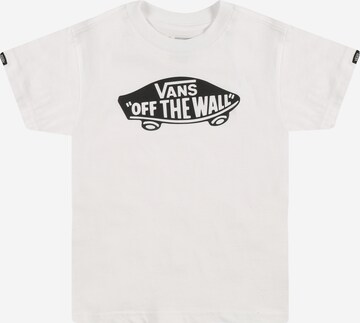 T-Shirt VANS en blanc : devant