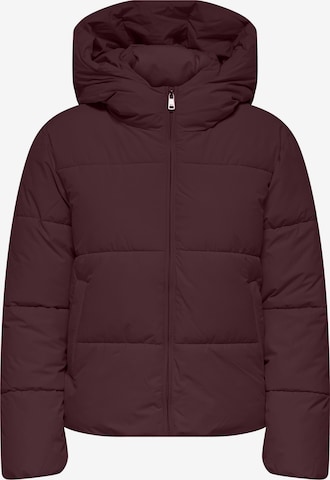 Veste d’hiver 'ONLJUTA' ONLY en marron : devant
