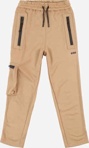 BOSS Kidswear Regular Hose in Beige: predná strana