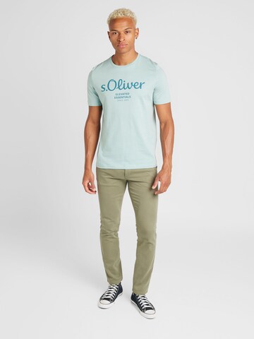 T-Shirt s.Oliver en vert