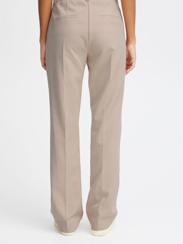 ICHI Regular Chino 'IHLexi' in Beige