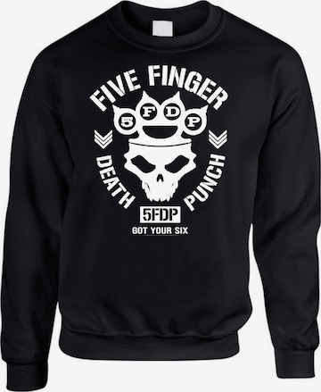 Sweat-shirt 'Five Finger Death Punch Army Sweatshirt Sweatshirt' Rockshirts en noir : devant