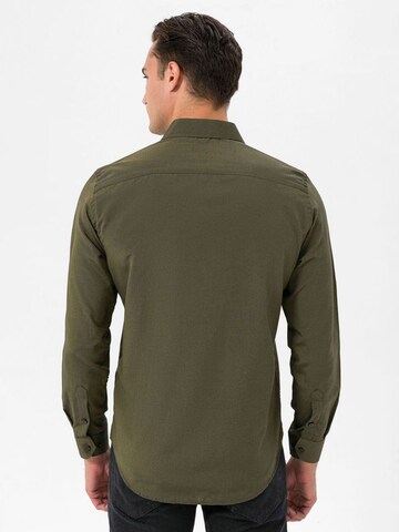 Daniel Hills Regular Fit Regular Fit Shirt in Grün