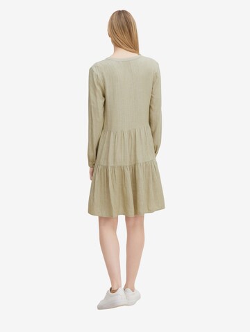 TOM TAILOR Shirt Dress in Green