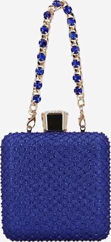 faina Clutch in Blauw: voorkant