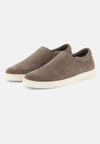 Boggi Milano Slip On in Grau