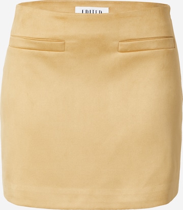 EDITED Skirt 'Derya' in Beige: front