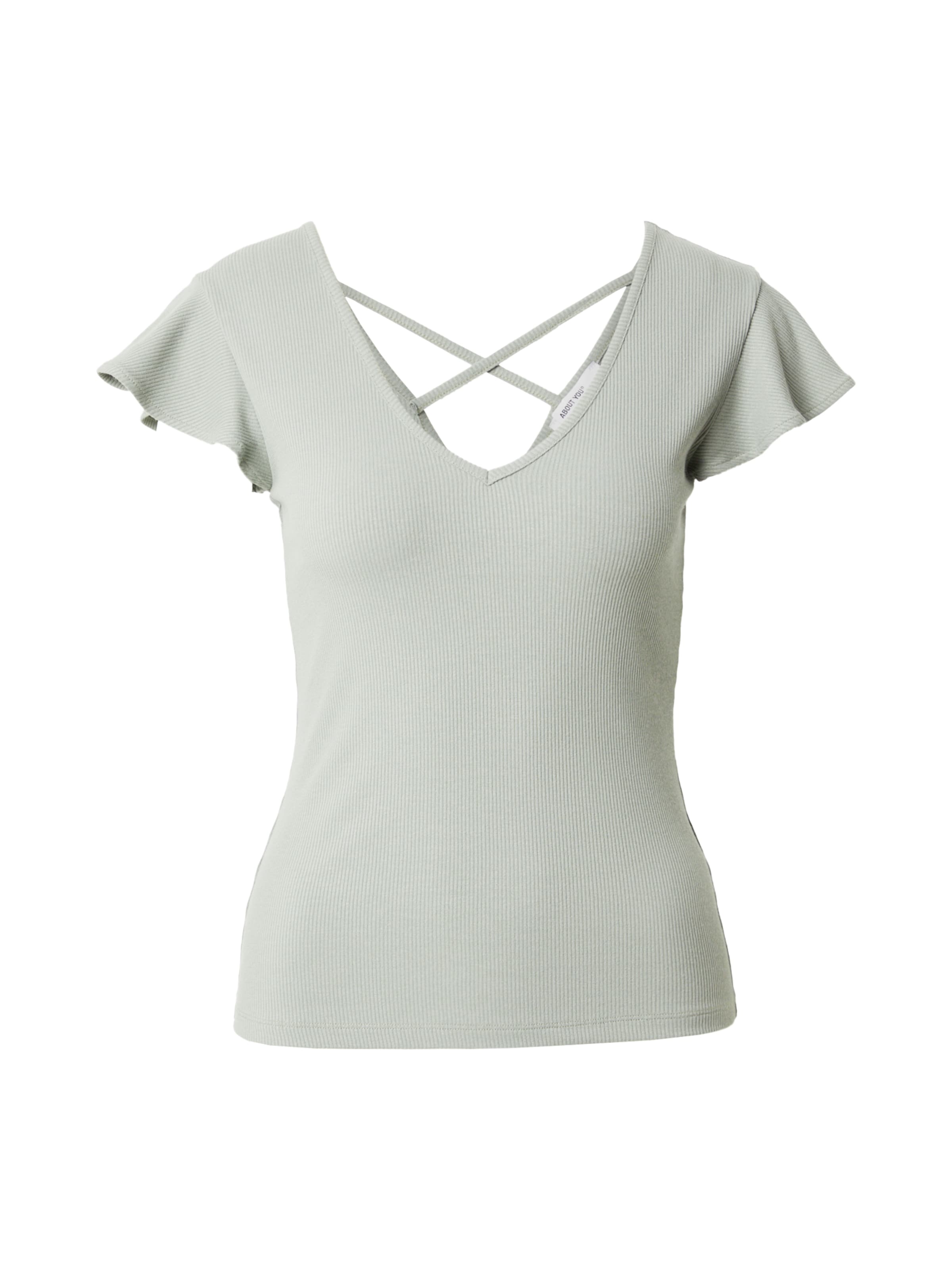 T-shirt 'Romy' ABOUT YOU en vert : devant
