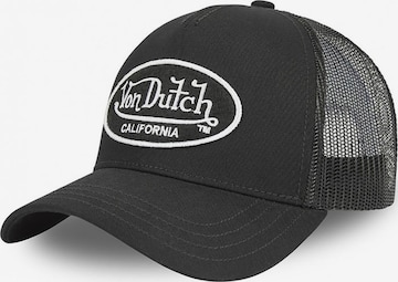 Von Dutch Czapka z daszkiem 'Classic' w kolorze czarny: przód
