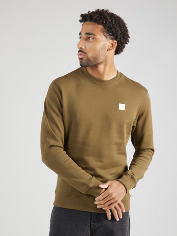 SCOTCH & SODA Sweatshirt 'Essential' i grøn: forside