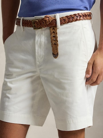 Regular Pantaloni eleganți 'Beford' de la Polo Ralph Lauren pe alb