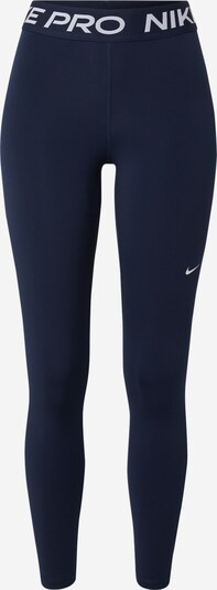 NIKE Pantalon de sport en bleu marine / blanc, Vue avec produit