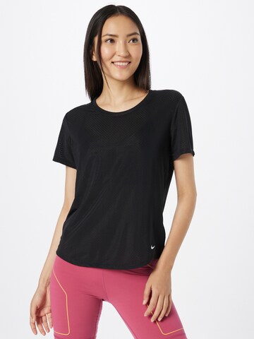 NIKE Performance Shirt in Black: front