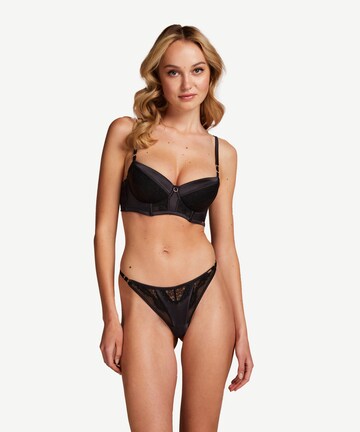 Hunkemöller Balconette BH 'Nicole' in Zwart