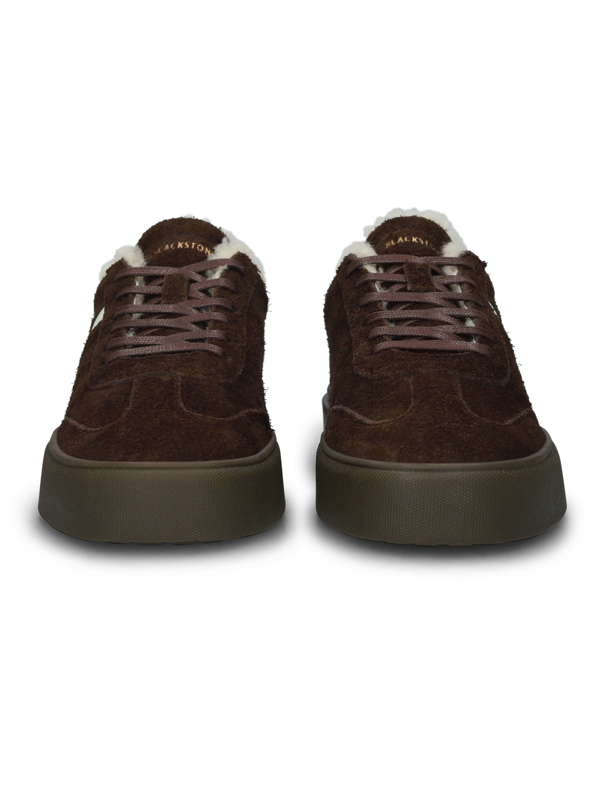 BLACKSTONE Låg sneaker 'QUARTZ AUDEN' i brun