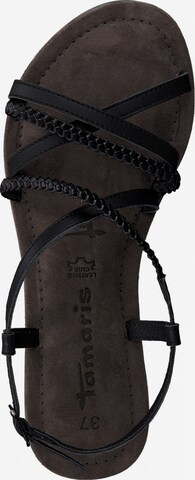 TAMARIS Strap Sandals in Black