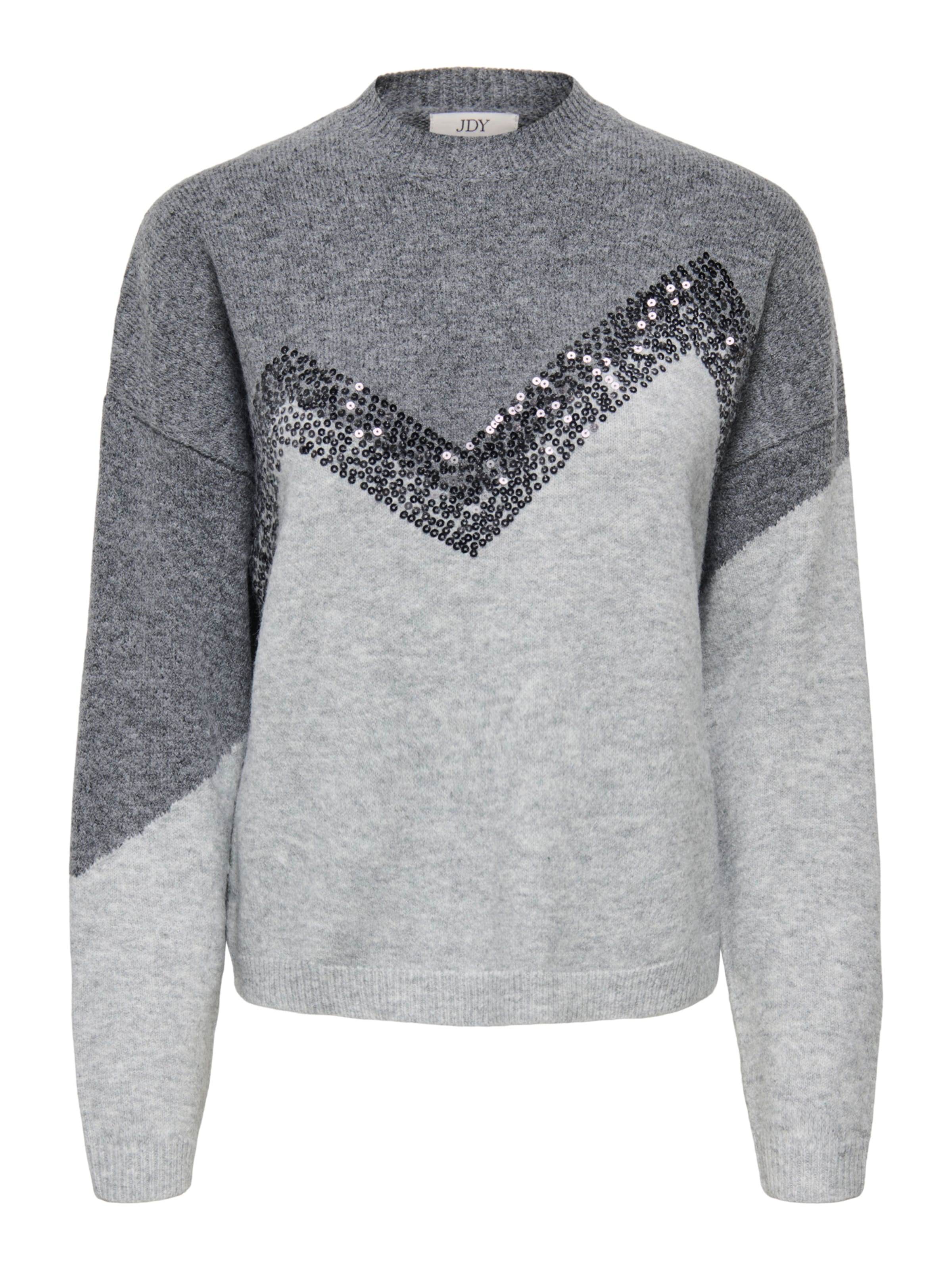 Pull-over &#x27;JDYMATILDA&#x27; JDY en gris : devant