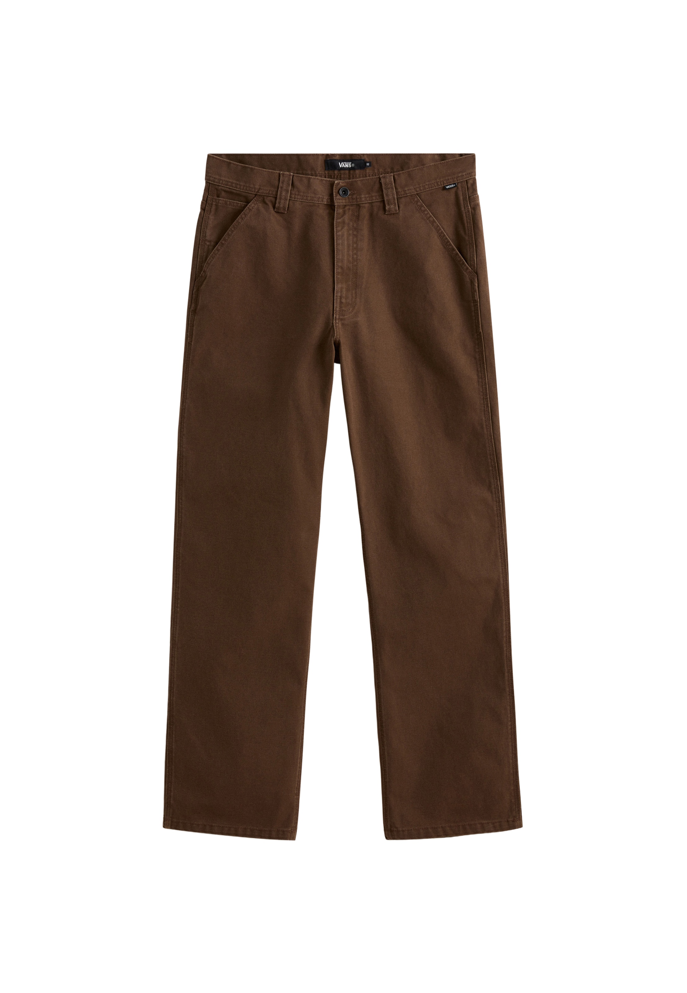 VANS Loosefit Hose 'DRILL CHORE' in Braun: Vorderseite