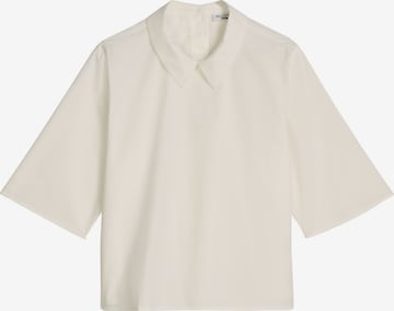 Marc O'Polo DENIM Blouse in Wit: voorkant