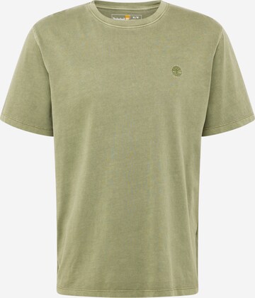 T-Shirt TIMBERLAND en vert : devant