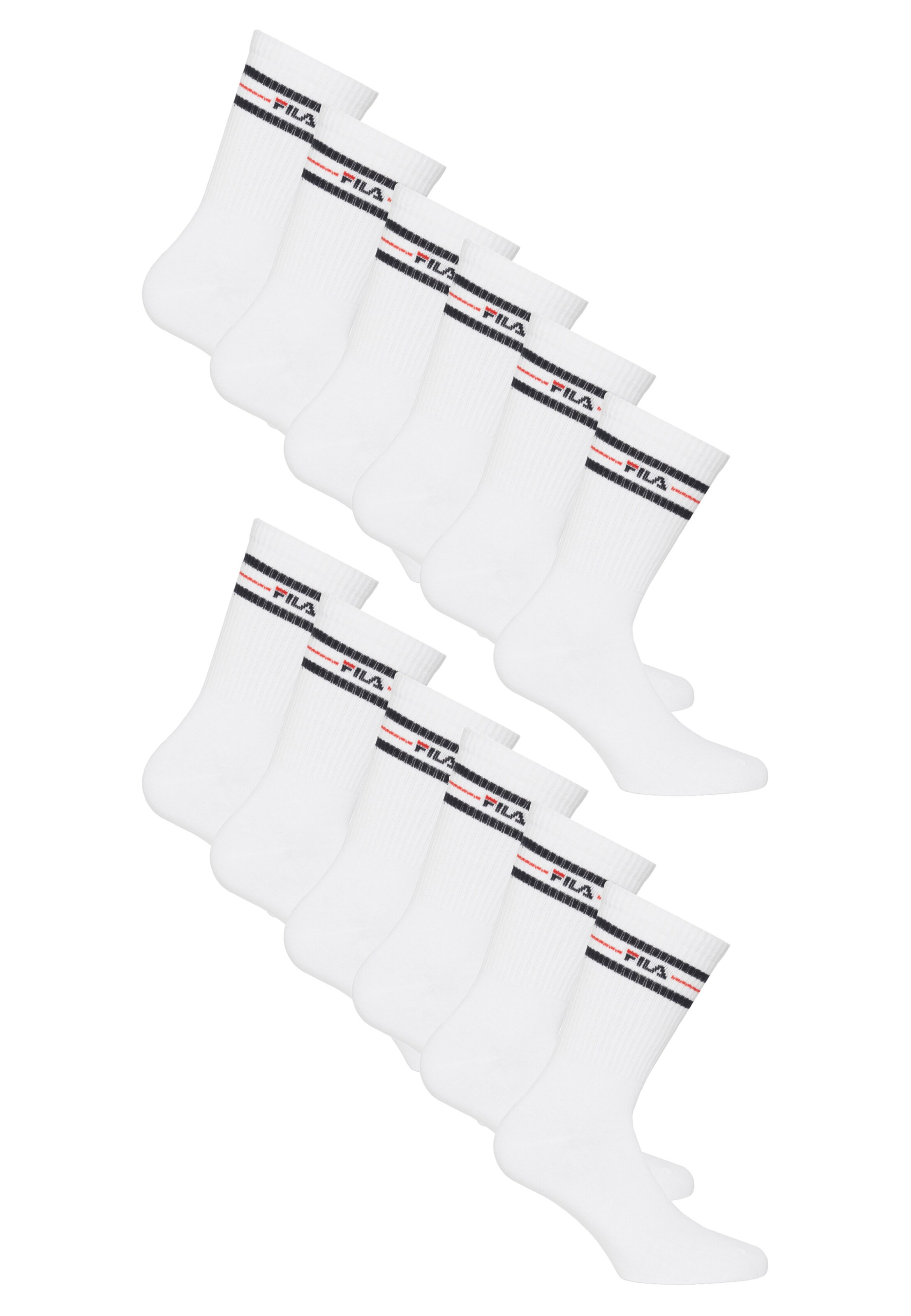 FILA Socks in White: front