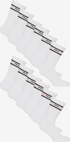 FILA Socks in White: front