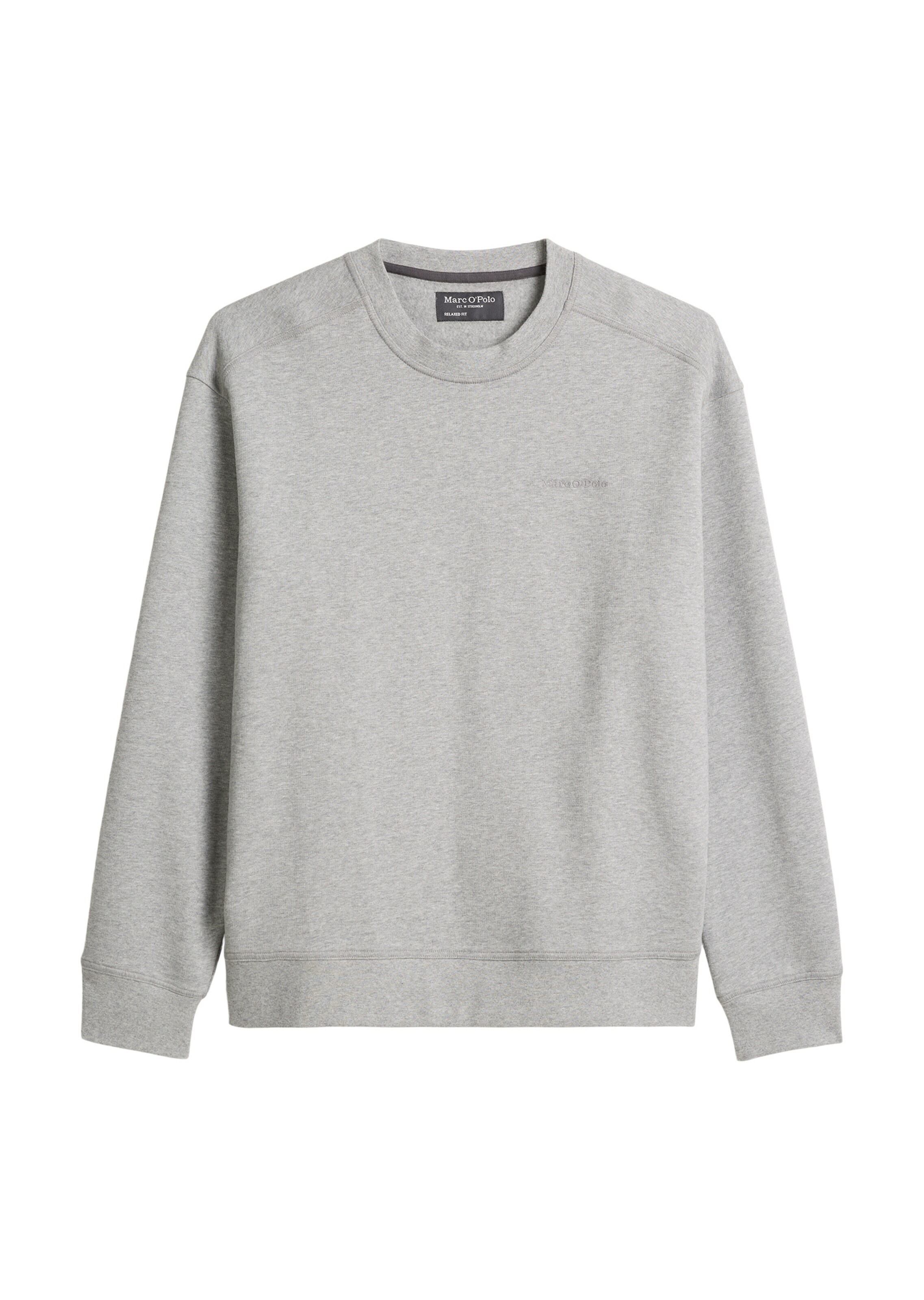 Marc O'Polo Sweatshirt in Grey: front