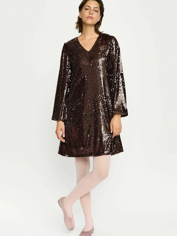 Soft Rebels Kleid 'Maddison' in Braun