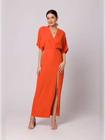 Makover - Vestido en naranja: frente