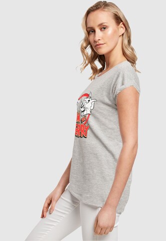 ABSOLUTE CULT T-Shirt 'Tom and Jerry' in Grau