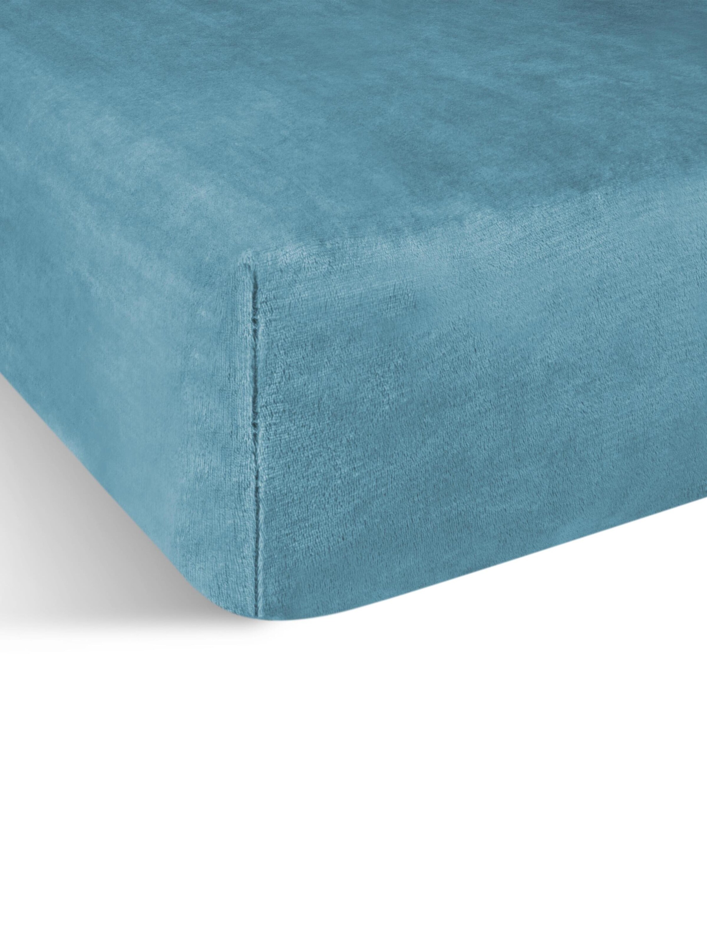 Aspero Bed Sheet 'Perpignan' in Blue