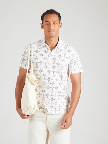 T-Shirt s.Oliver en blanc : devant