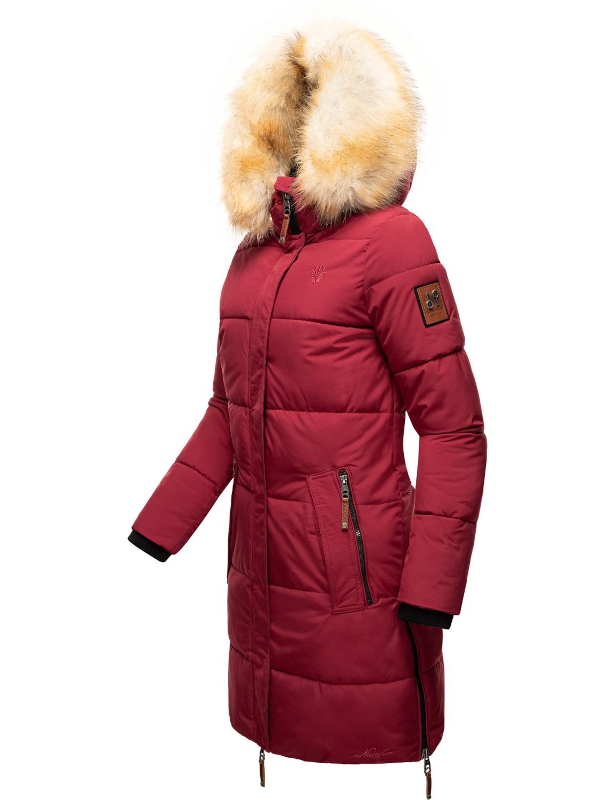 NAVAHOO Winter coat 'Halina' in Red