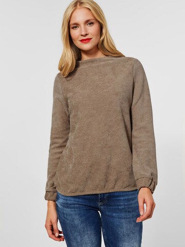 T-shirt 'Lena' STREET ONE en beige : devant