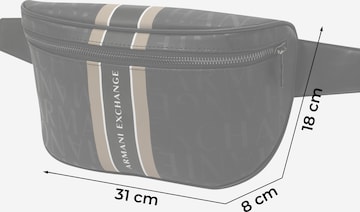 ARMANI EXCHANGE Fanny Pack in Black