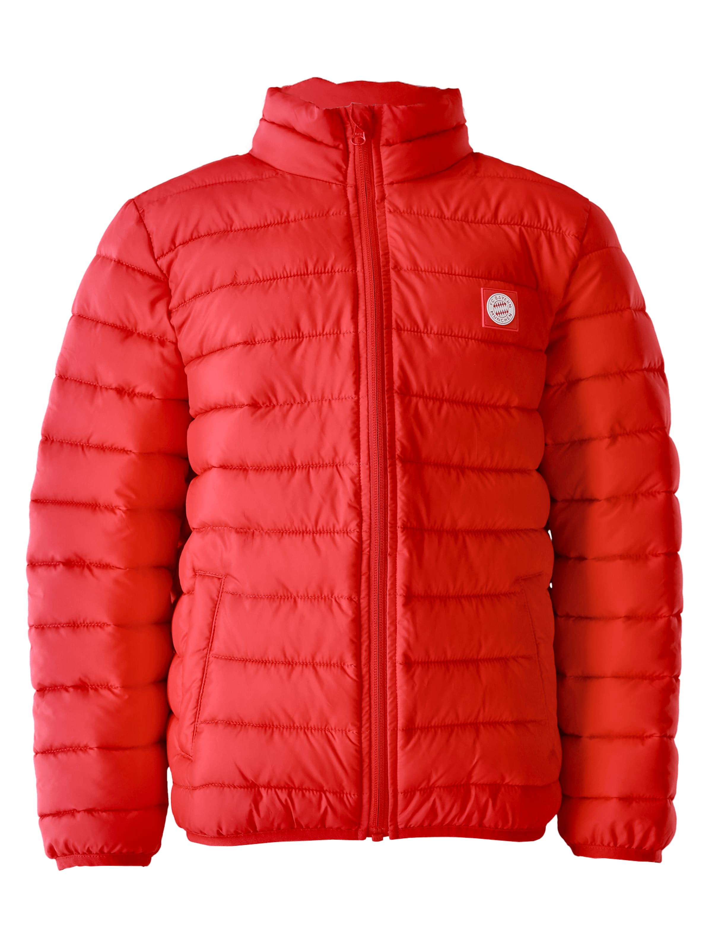 FC BAYERN MÜNCHEN Between-Season Jacket in Red: front